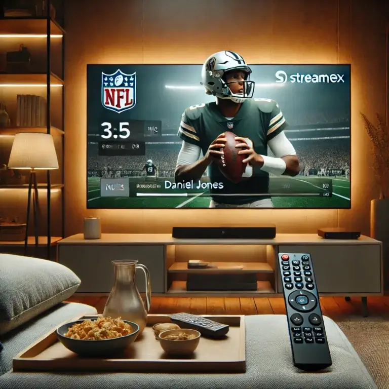 Watch Daniel Jones live NFL games with premium IPTV services, streaming in high definition on all devices for the ultimate sports experience.